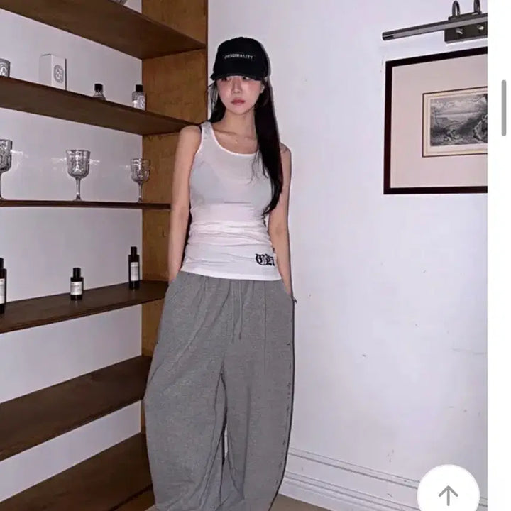 [BUNJANG] Y2K Style Ribbed Sleeveless Top / y2k 힙 슬리브 나시