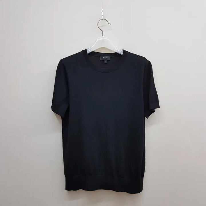 [BUNJANG] Theory Merino Wool Short Sleeve Knit T-Shirt L Size / 띠어리 Theory 2023 메리노울 반팔 니트 티셔츠 L사이즈