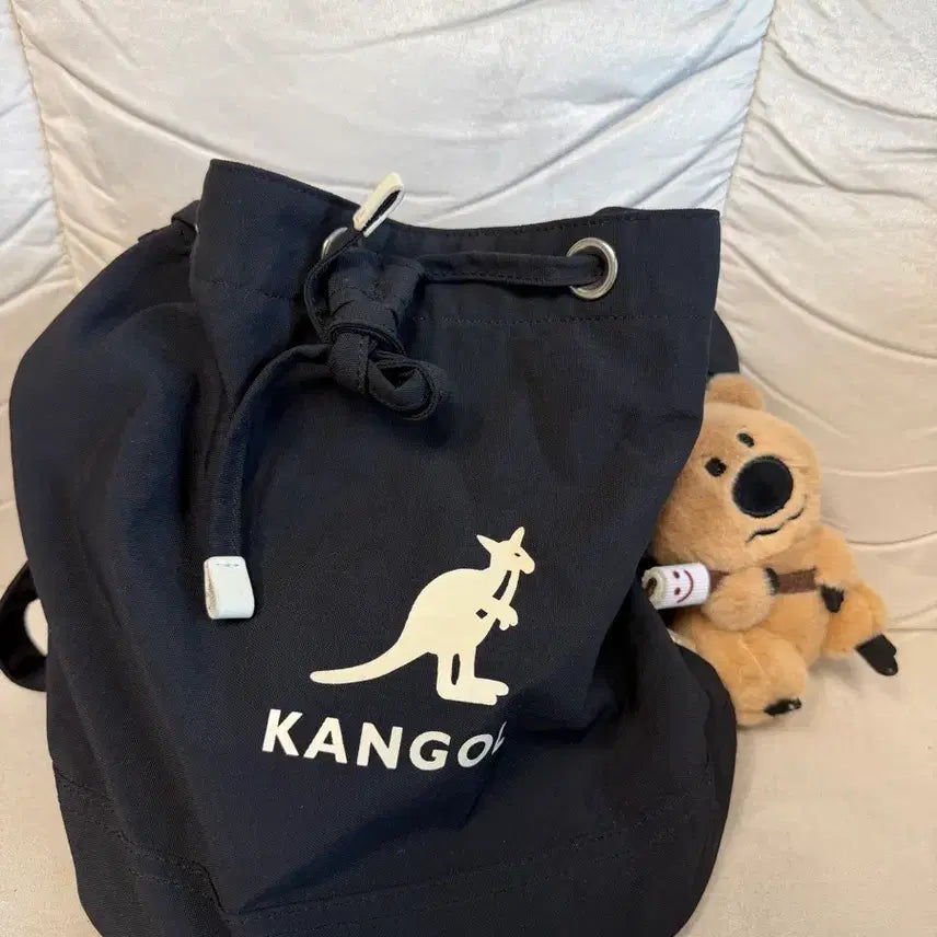 [BUNJANG] Kangol Quilted Pouch Bag Set Yellow / 캉골 퀼팅 숄더백 옐로우 , 캉골 복주머니 백 급처합니다