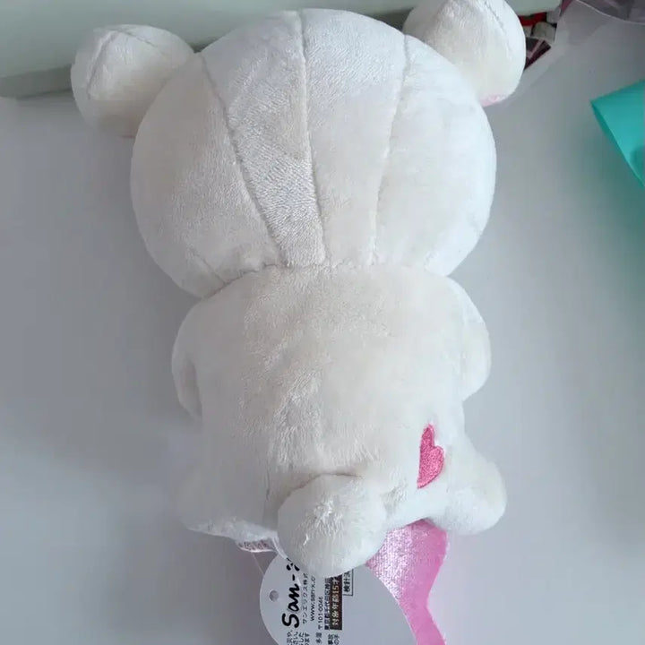 [BUNJANG] Rilakkuma Heart Korilakkuma Plush / 리락쿠마 인형 리락쿠마 하트 코리락