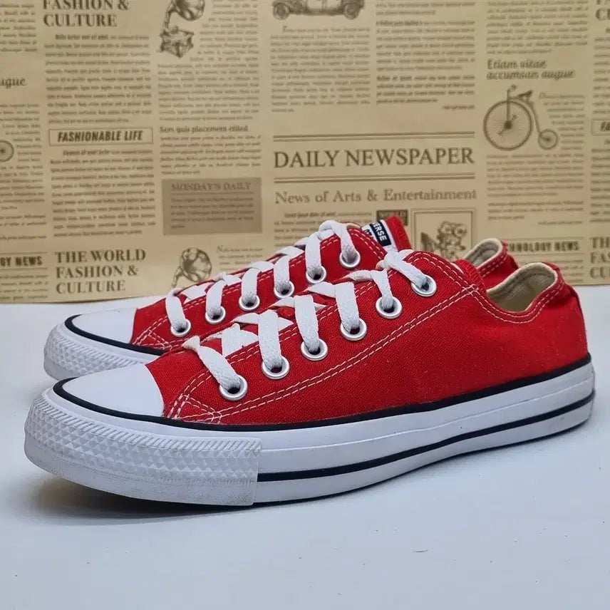 [BUNJANG] Converse All Star Red Sneakers (240mm) / 컨버스 올스타 레드 스니커즈240