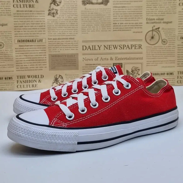 [BUNJANG] Converse All Star Red Sneakers (240mm) / 컨버스 올스타 레드 스니커즈240