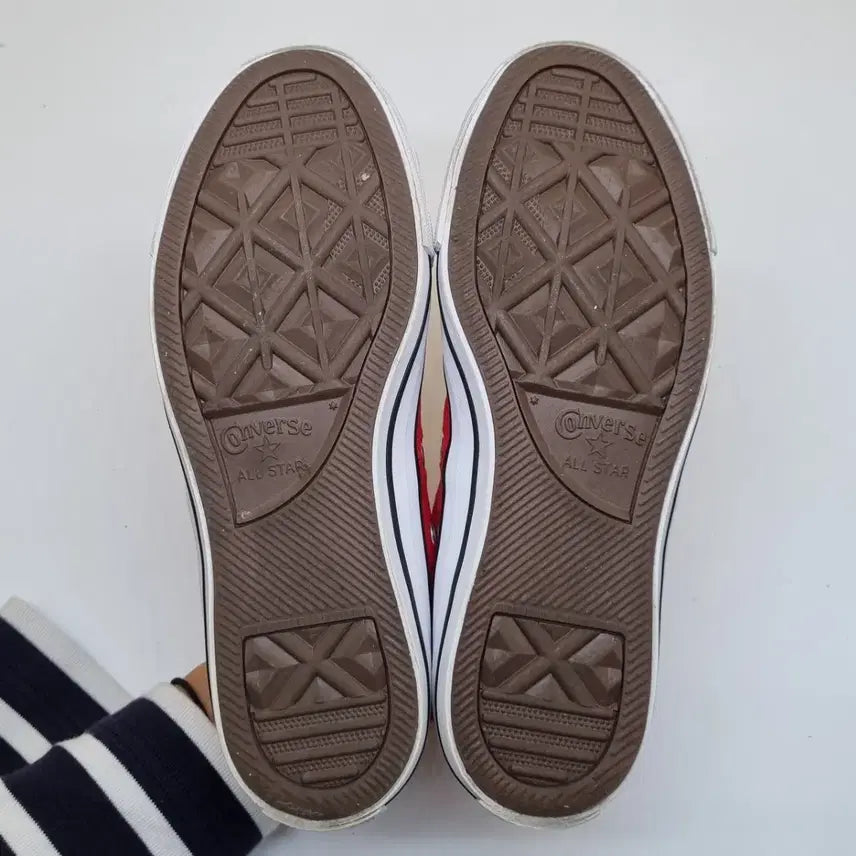 [BUNJANG] Converse All Star Red Sneakers (240mm) / 컨버스 올스타 레드 스니커즈240