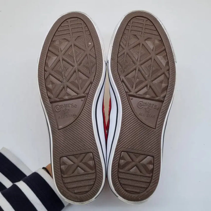 [BUNJANG] Converse All Star Red Sneakers (240mm) / 컨버스 올스타 레드 스니커즈240