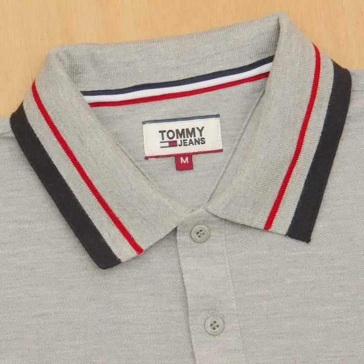 [BUNJANG] Tommy Hilfiger Short Sleeve Polo Shirt / 타미힐피거 반팔 카라티 95 T-2002