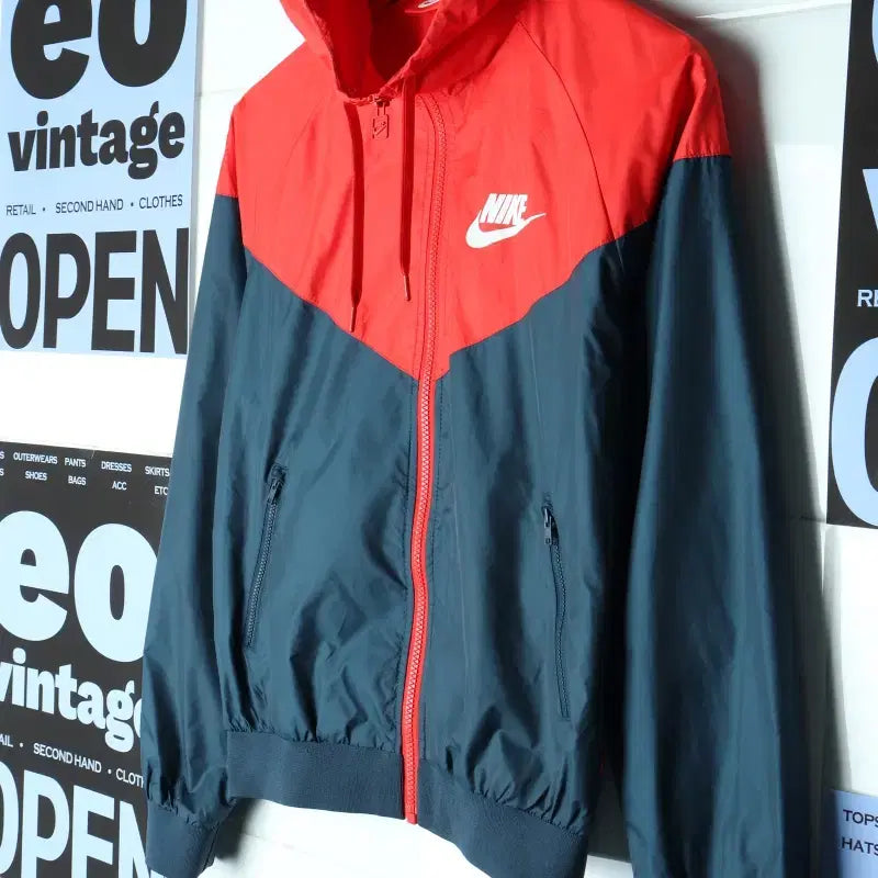 [BUNJANG] Nike Windrunner Lightweight Zip-Up Jacket / W(M) 나이키 집업 바람막이 점퍼자켓 윈드러너 런닝 경량-757A