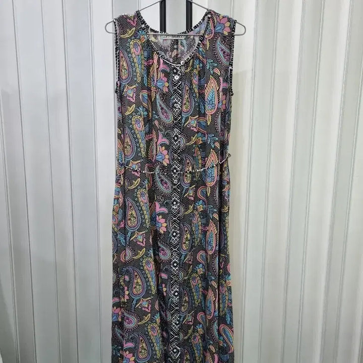 [BUNJANG] Long Paisley Pattern Dress / 롱 원피스