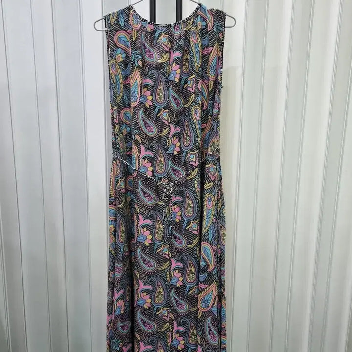 [BUNJANG] Long Paisley Pattern Dress / 롱 원피스