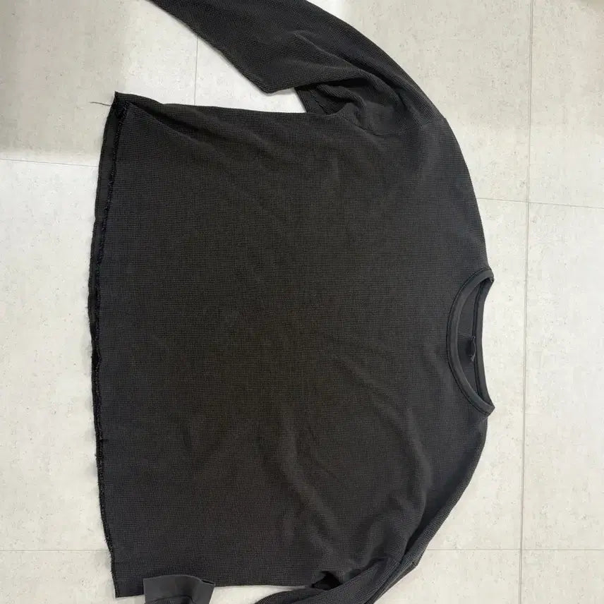 [BUNJANG] Bedford Brooklyn Waffle Long Sleeve Black / 배드포드 브루클린 와플 롱슬리브 새상품
