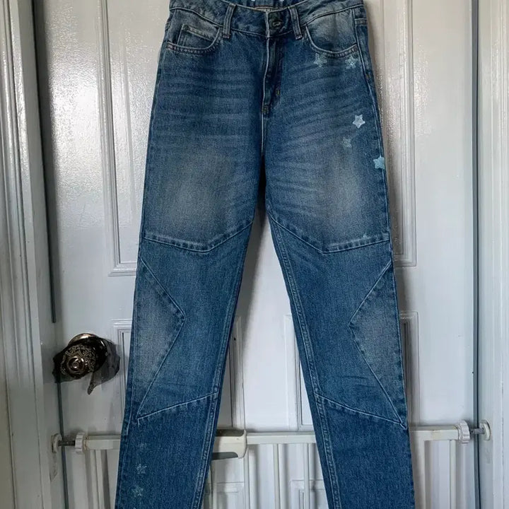 [BUNJANG] Sandro Star Patch Denim Jeans / sandro 데님 산드로 별패치 청바지