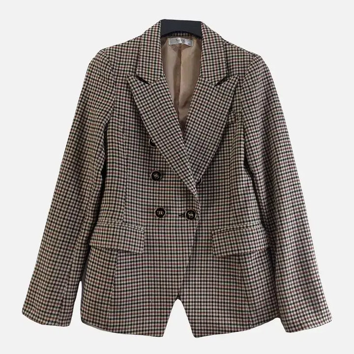 [BUNJANG] Brown Blazer S / 브라운 여자 블레이저 S M9459
