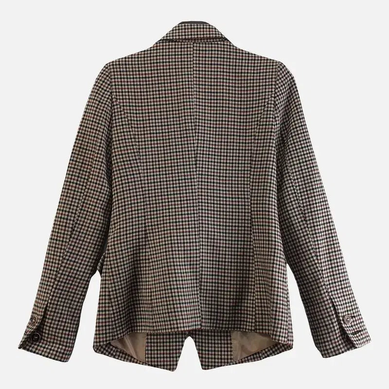 [BUNJANG] Brown Blazer S / 브라운 여자 블레이저 S M9459