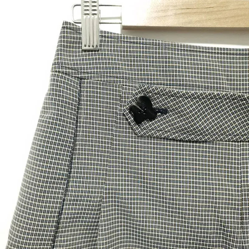 [BUNJANG] Olive des Olive Check Skirt Pants / 올리브데올리브 체크 치마 바지 2_S2058