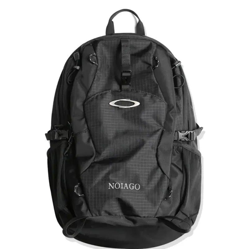 [BUNJANG] NOIAGO NOI1390 Black Backpack / 노이아고 NOI1390 블랙 백팩