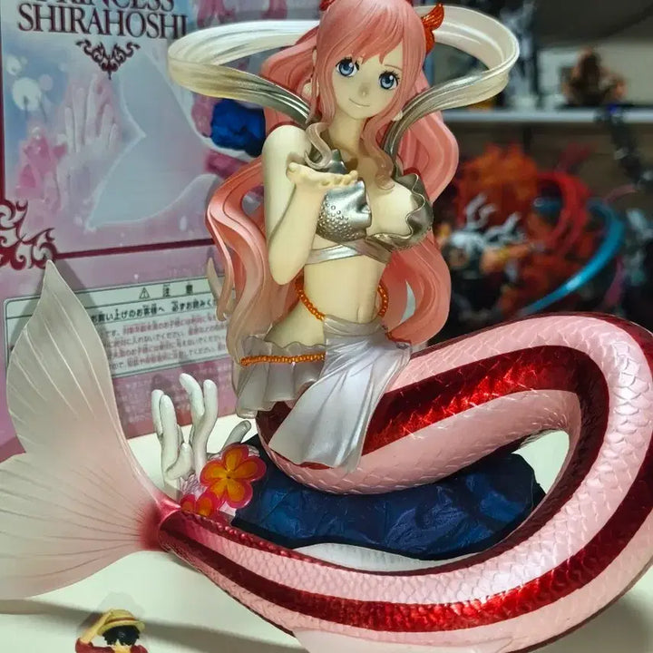 [BUNJANG] One Piece Shirahoshi Mermaid Princess Figure / 만14세 투니버스 방영 박스O POP 시라호시 인어공주 원피스 피규어