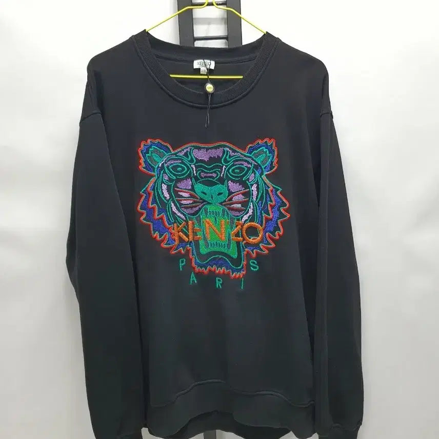 [BUNJANG] Kenzo Holiday Capsule Tiger Sweatshirt Black XXL / 겐조 맨투맨 홀리데이 캡슐 타이거 스웻 셔츠 블랙 xxl