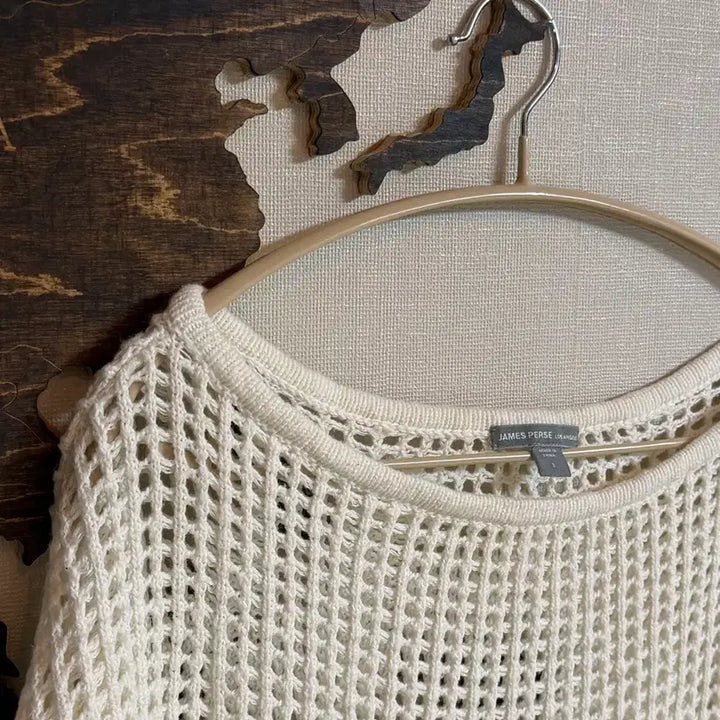 [BUNJANG] James Pearls Knit Ivory / 제임스펄스 니트