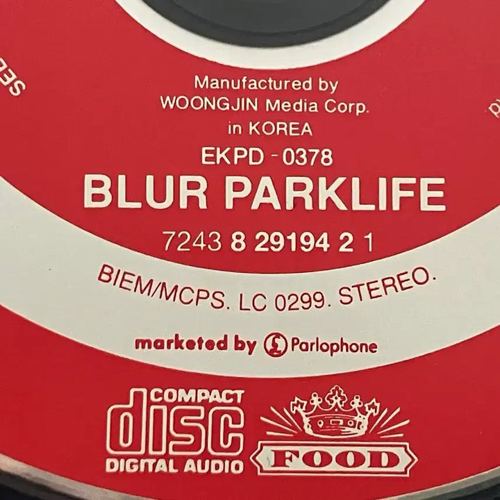 [BUNJANG] Blur 3rd Album Korean First Press CD / 90년대 블러 Blur 3집 국내 라이센스 초판 CD