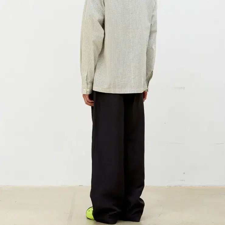 [BUNJANG] COOR Classic Oversized Two-Tuck Trousers (Dark Navy) M / 쿠어 클래시 오버사이즈 투 턱 트라우저 (다크네이비) M 새상품 팝니다