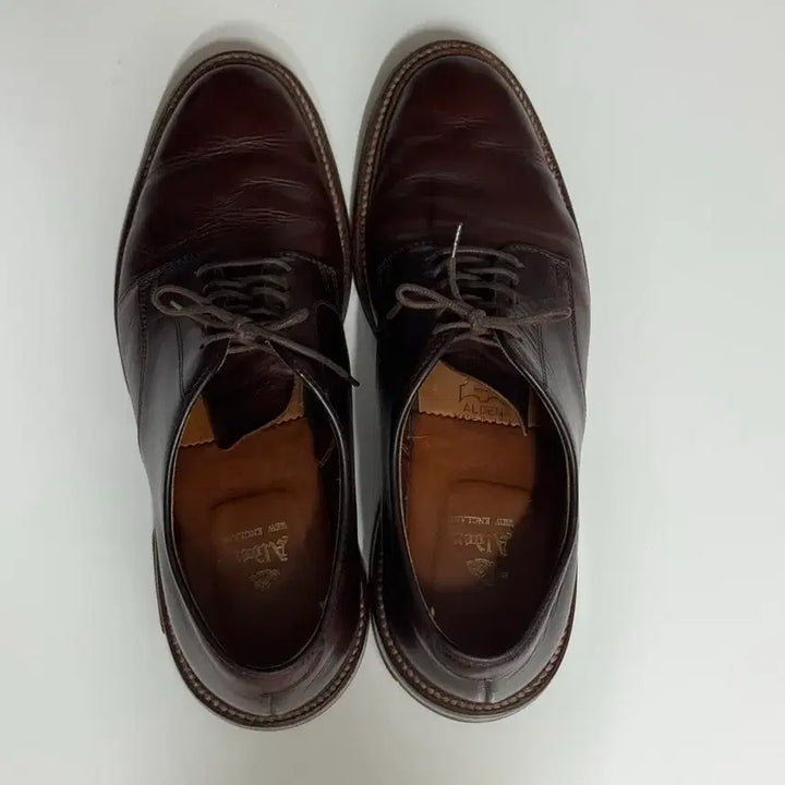 [BUNJANG] Alden 29364F Brown Chromexcel Plain Toe Blucher Shoes / 알든 29364F 브라운 크롬악셀