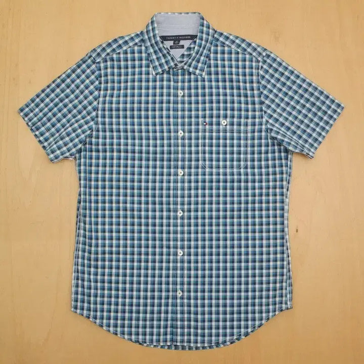 [SOLD OUT] 타미힐피거 반팔 셔츠 100 남방 T-1333