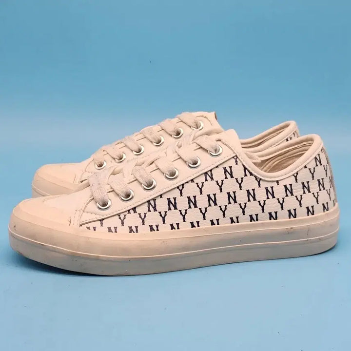 [BUNJANG] MLB Playball Monocanvas Sneakers / hh MLB 플레이볼 모노캔버스 240
