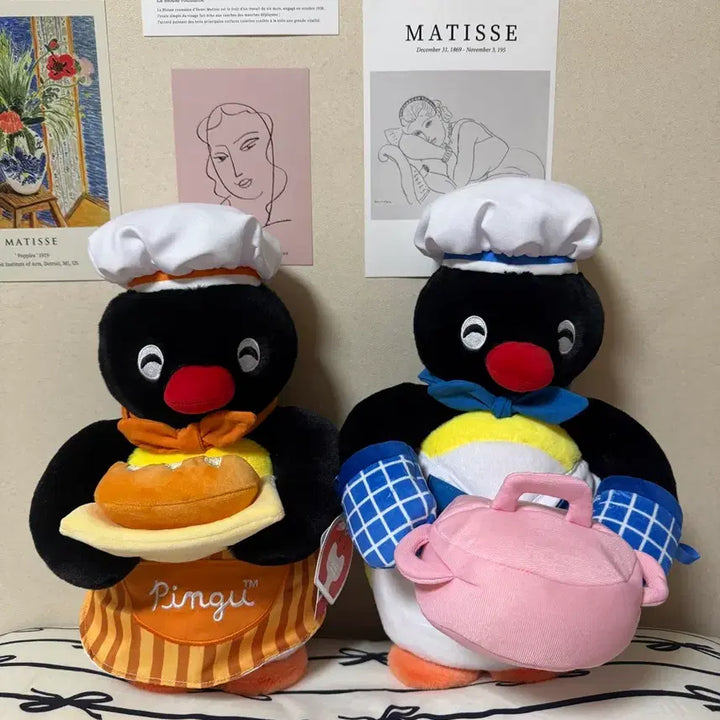 [BUNJANG] Pingoo Bakery Medium Plush Doll Bundle Set / (일괄)핑구 베이커리 중형인형 판매합니다