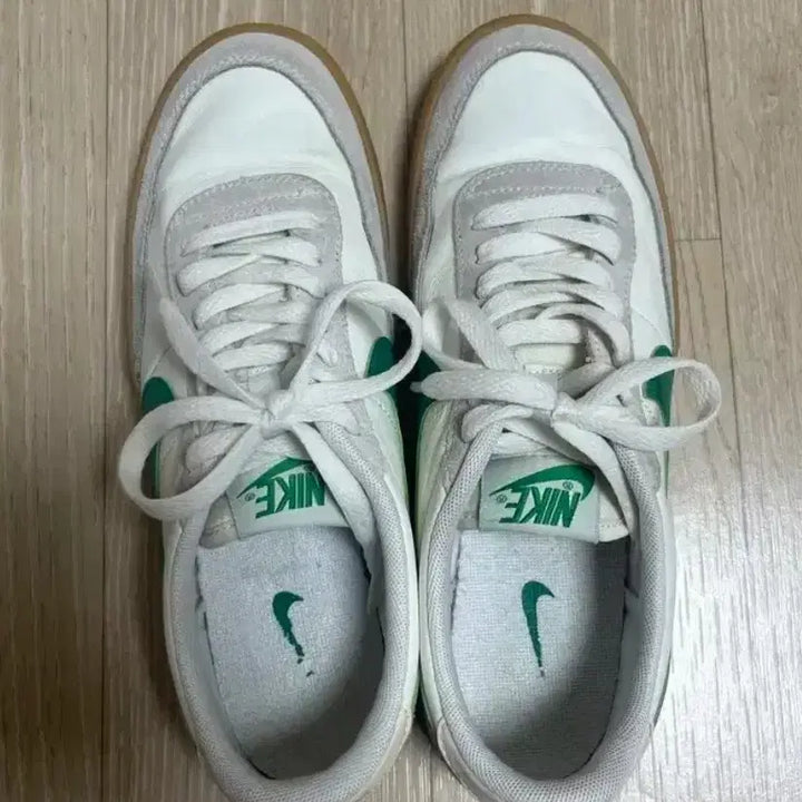 [BUNJANG] Nike White/Green Sneakers Size 230 / 나이키 운동화 흰색/녹색 230사이즈입니다