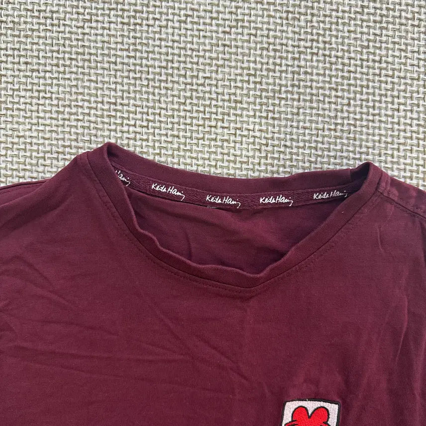 [BUNJANG] KISSHEARING Long Sleeve T-Shirt / 100 키스해링 긴팔 티 0511D