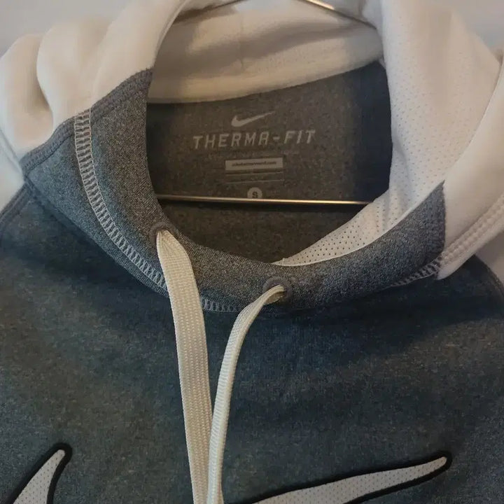 [BUNJANG] Nike Therma-FIT Hoodie Grey/White S / 나이키 써마핏 후드티 그레이/화이트 S