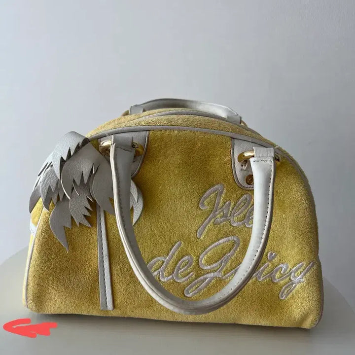 [BUNJANG] Juicy Couture Terry Hawaiian Bag Tote / 쥬시꾸뛰르 가방 테리 하와이안 백