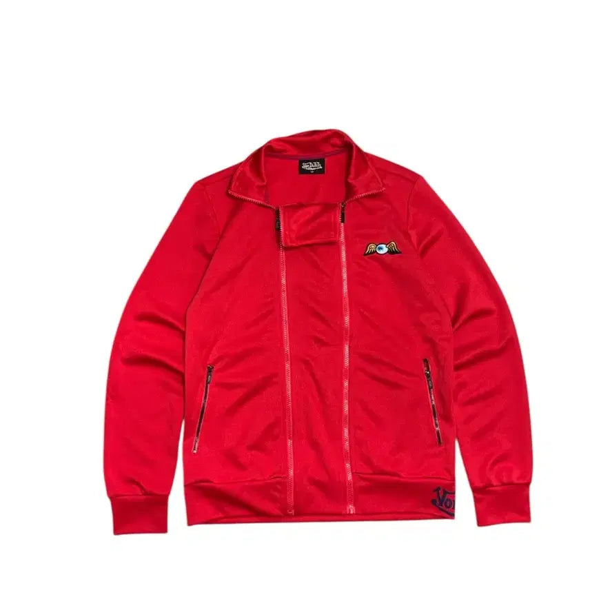 [BUNJANG] Von Dutch Y2K Double Zipper Jersey Track Top / von dutch 본더치 y2k 더블집업 져지 트랙탑