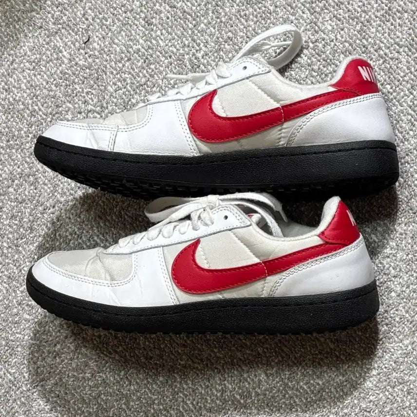 [BUNJANG] Nike Field General 82 SP White Varsity Red Sneakers / 나이키 필드 제너럴 82 SP 화이트 바시티 레드 270