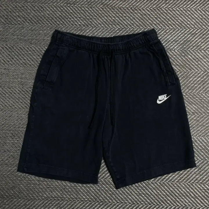 [BUNJANG] Nike NSW Swoosh Training Sweat Shorts Black / 나이키 NSW 스우시 트레이닝 스웻 반바지 블랙y 5585