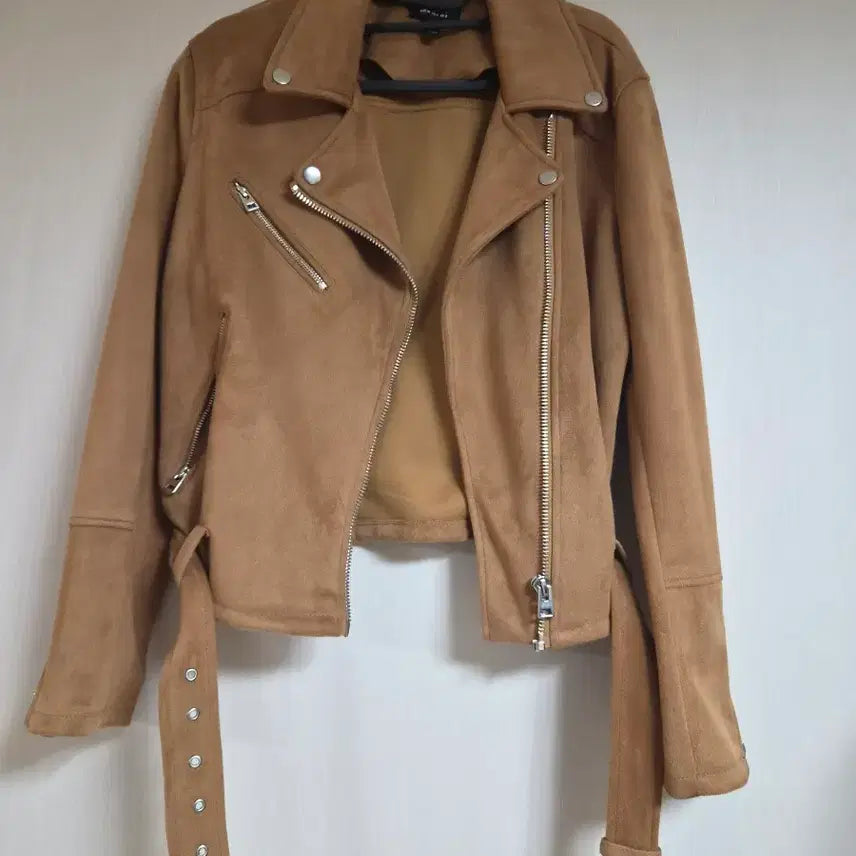 [BUNJANG] Topshop Suede Jacket / 탑샷 스웨이드 자켓