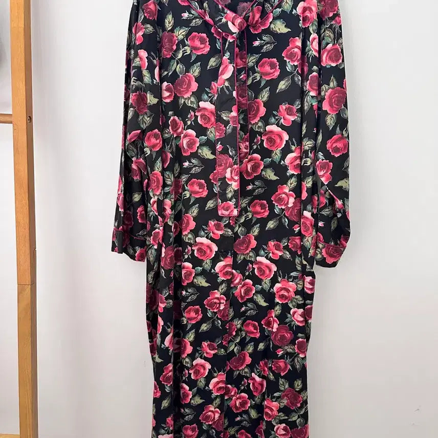 [BUNJANG] Sonia Rykiel Rose Long Dress / 소니아 리키엘 장미 롱 원피스