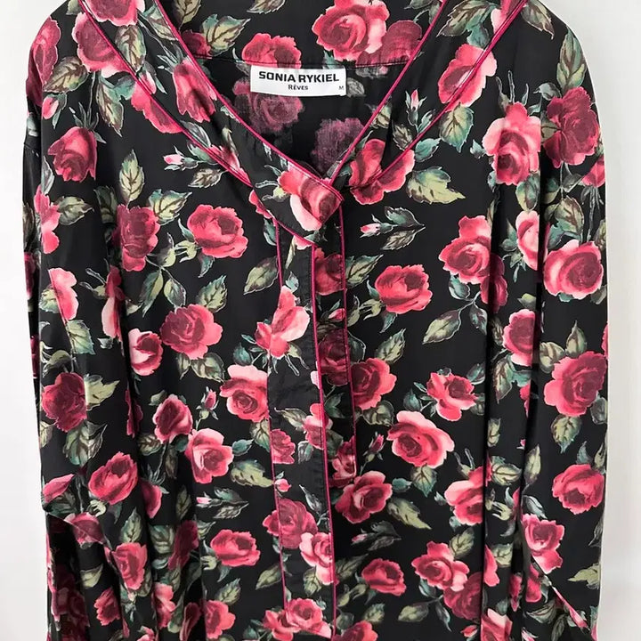 [BUNJANG] Sonia Rykiel Rose Long Dress / 소니아 리키엘 장미 롱 원피스