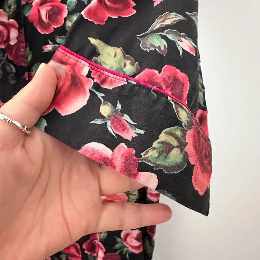 [BUNJANG] Sonia Rykiel Rose Long Dress / 소니아 리키엘 장미 롱 원피스