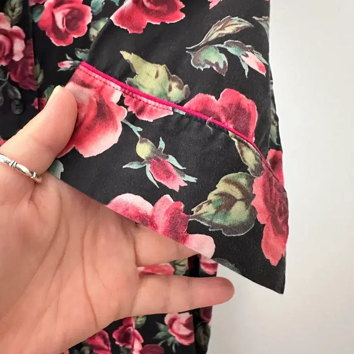 [BUNJANG] Sonia Rykiel Rose Long Dress / 소니아 리키엘 장미 롱 원피스