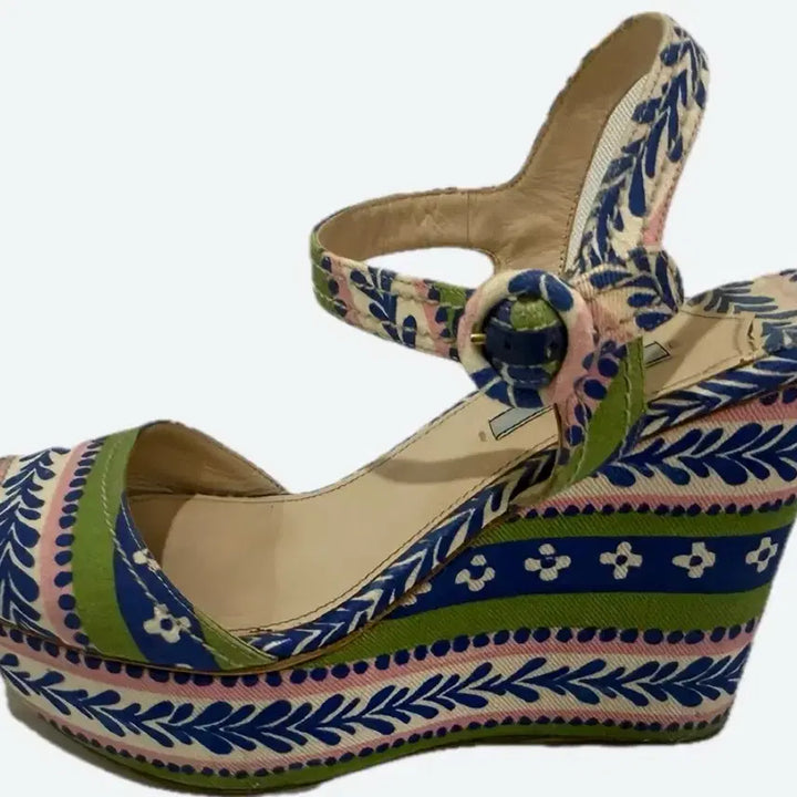 [BUNJANG] Prada Limited Edition Platform Sandals / 프라다 플랫폼 샌들 리미티드 애디션