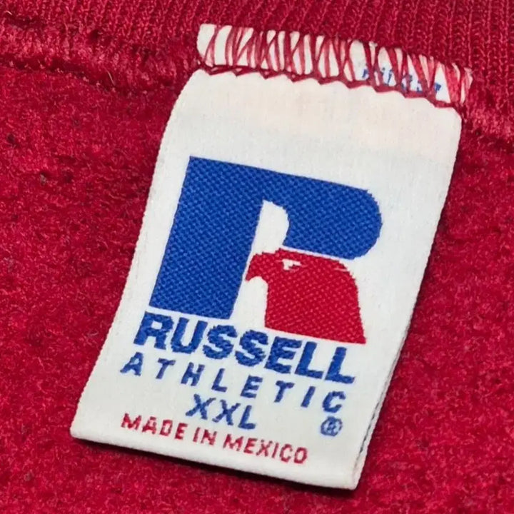 [BUNJANG] 90s Russell Athletic Burgundy Sweatshirt XL / [XL]90s MEXICO Made 러셀 버건디 스웻 -6