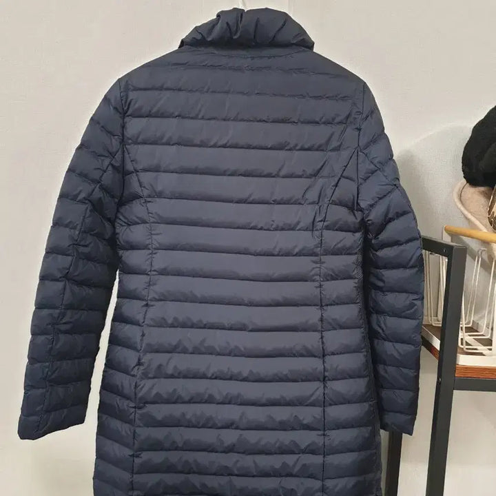 [BUNJANG] BCBG Quilted Long Padding Jumper Navy / BCBG 네이비 퀄팅 롱 패딩 점퍼 85