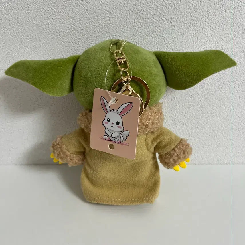 [BUNJANG] The Mandalorian Grogu Plush Keychain / 만달로리안 아기 요다 봉제인형 키링
