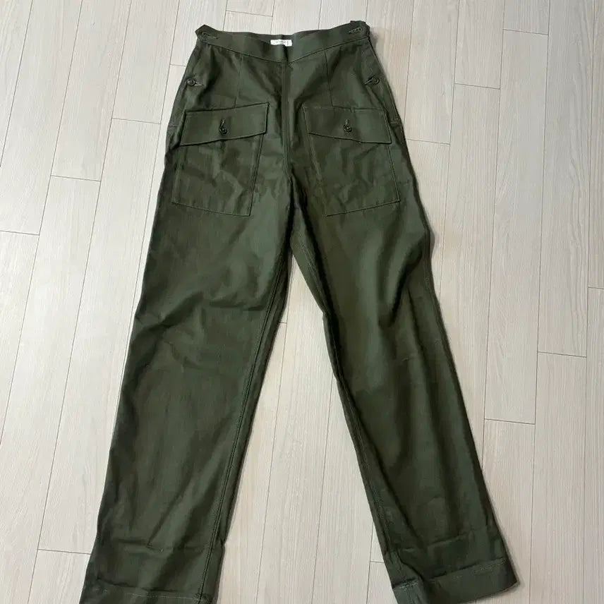 [BUNJANG] ANATOMICA Olive HBT Cotton Pants Women&