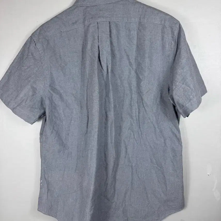 [BUNJANG] Polo Ralph Lauren Classic Fit Grey Short Sleeve Shirt L / 폴로 랄프로렌 클래식핏 그레이 반팔 셔츠 L
