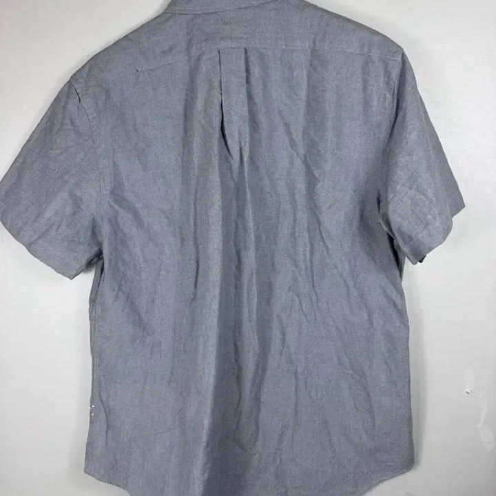 [BUNJANG] Polo Ralph Lauren Classic Fit Grey Short Sleeve Shirt L / 폴로 랄프로렌 클래식핏 그레이 반팔 셔츠 L