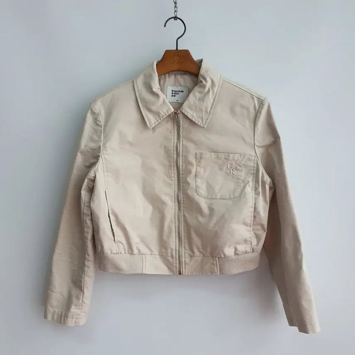 [BUNJANG] Eight Seconds 22SS Beige Cropped Jacket M / 1025 에잇세컨즈22ss 베이지색 크롭 자켓 M