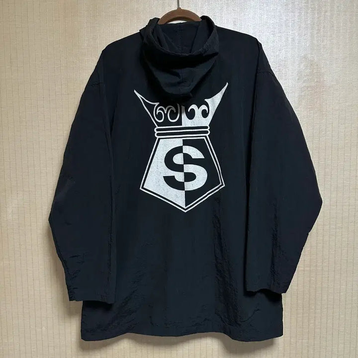 [BUNJANG] Stussy 80s Hooded Coach Jacket L / 80s 올드 스투시 후드 코치 자켓 L사이즈