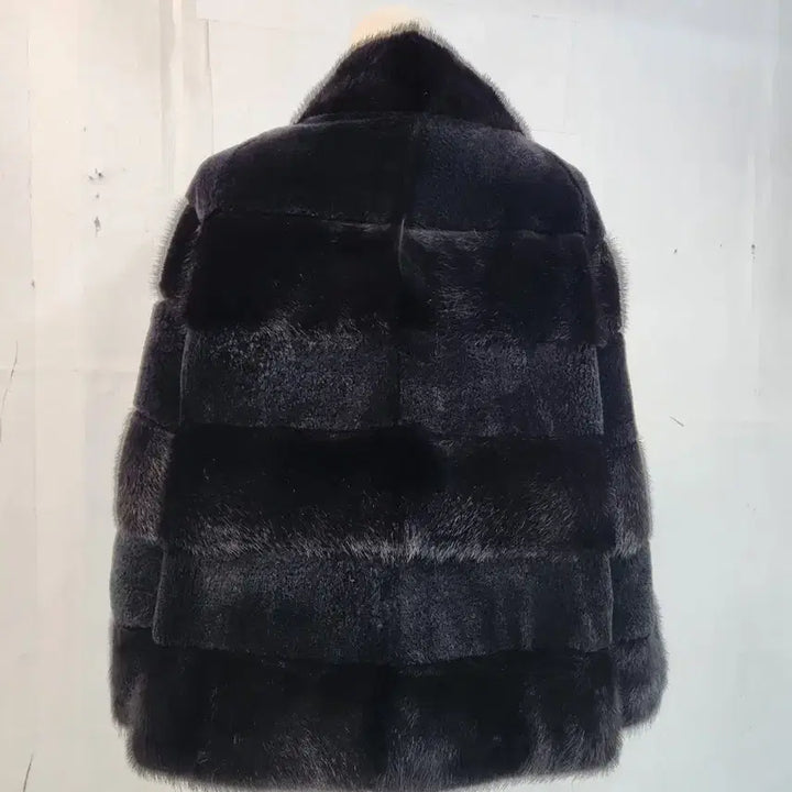 [BUNJANG] Black Mink Fur Jacket / 밍크자켓