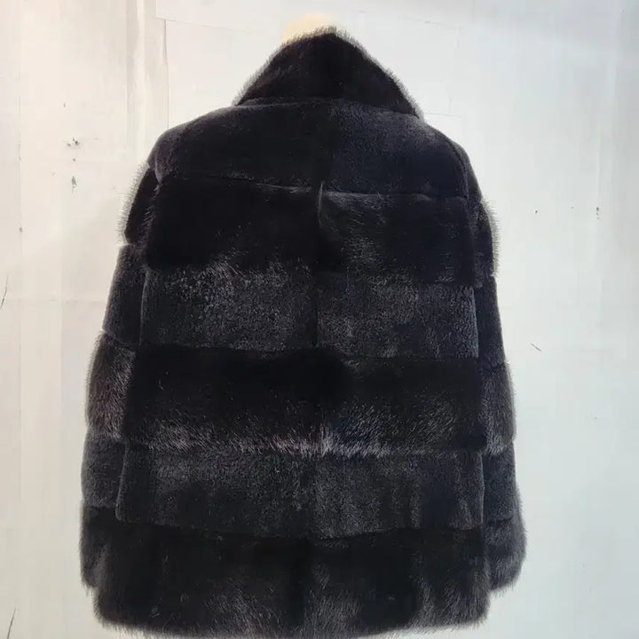 [BUNJANG] Black Mink Fur Jacket / 밍크자켓